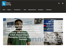 Tablet Screenshot of futurestartup.com